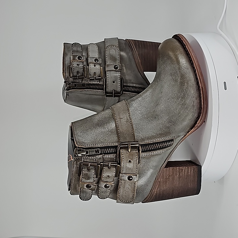 Brand New Freebird Bolo Ankle Boot Ice Grey